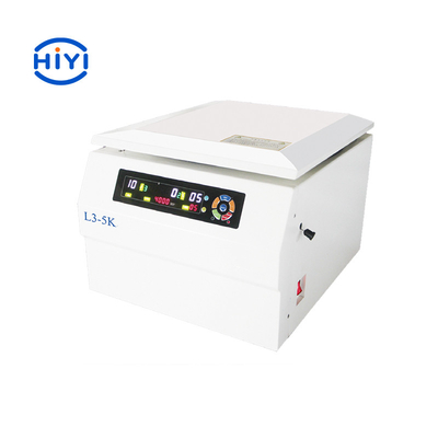 Tableau débouchant automatique 5500 t/mn de centrifugeuse de L3-5K de vide de tube réfrigéré à vitesse réduite de sang