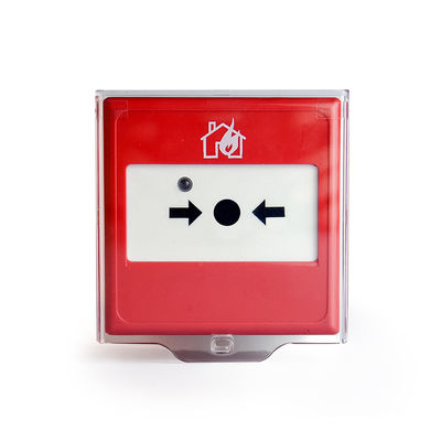 Point manuel conventionnel accessible d'appel de panneau d'alarme d'incendie IP30