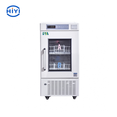 Porte en verre simple de réfrigérateur de stockage de sang de la série 108L de MBC-4V profondément